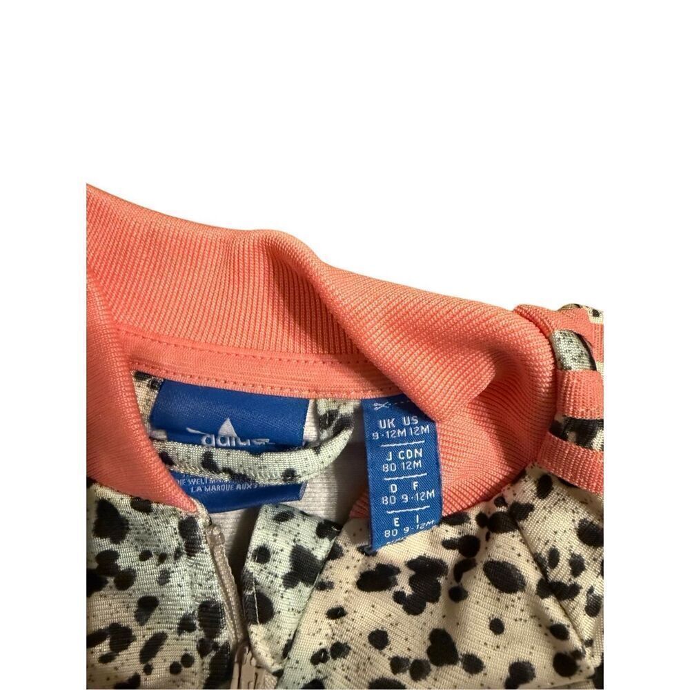 Adidas Originals Leopard Print Track Suit Set Two (2) Piece Outfit 9-12 Months - Picture 8 of 10